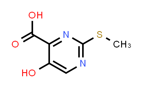 5-Hydroxy-2-(methylthio)pyrimidine-4-carboxylic acid