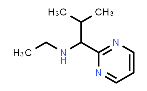 N-乙基-2-甲基-1-(嘧啶-2-基)丙烷-1-胺