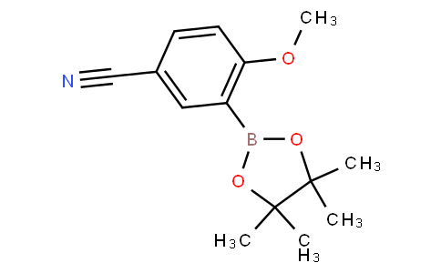 4-methoxy-3-(4,4,5,5-tetramethyl-1,3,2-dioxaborolan-2-yl)benzonitrile