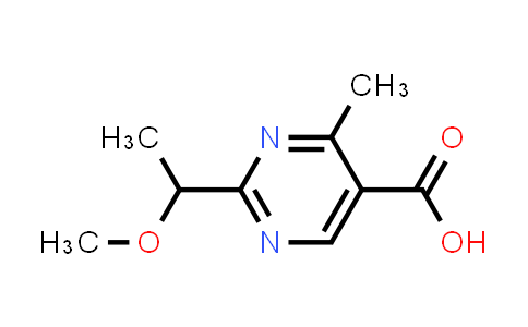 2-(1-甲氧基乙基)-4-甲基嘧啶-5-羧酸