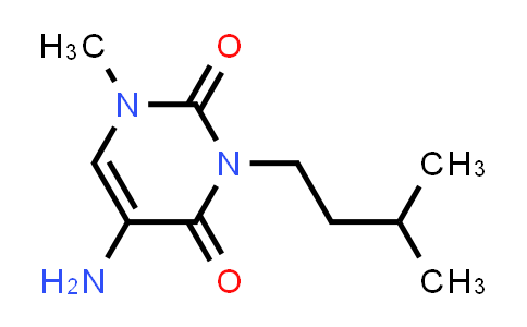 5-氨基-3-异戊基-1-甲基嘧啶-2,4(1H,3H)-二酮