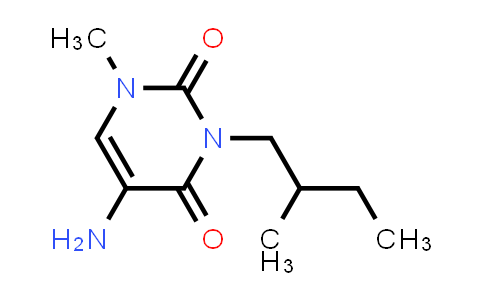 5-Amino-1-methyl-3-(2-methylbutyl)pyrimidine-2,4(1h,3h)-dione
