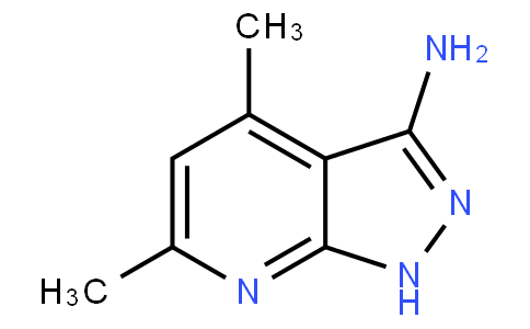4,6-二甲基-3-氨基吡唑并[3,4-B]吡啶