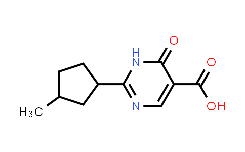 2-(3-甲基环戊基)-6-氧代-1,6-二氢嘧啶-5-羧酸