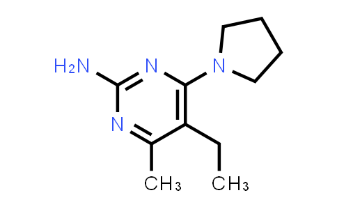 5-乙基-4-甲基-6-(吡咯烷-1-基)嘧啶-2-胺