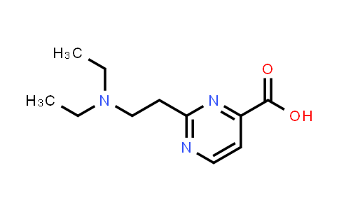 2-(2-(Diethylamino)ethyl)pyrimidine-4-carboxylic acid