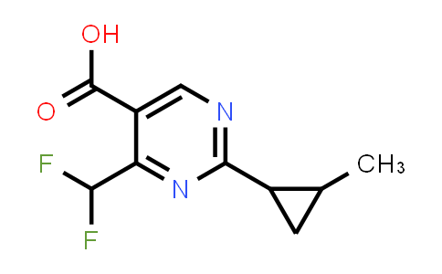 4-(二氟甲基)-2-(2-甲基环丙基)嘧啶-5-羧酸