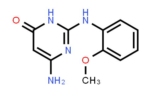 6-Amino-2-((2-methoxyphenyl)amino)pyrimidin-4(3H)-one
