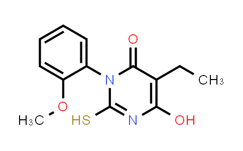 5-Ethyl-6-hydroxy-3-(2-methoxyphenyl)-2-sulfanyl-3,4-dihydropyrimidin-4-one