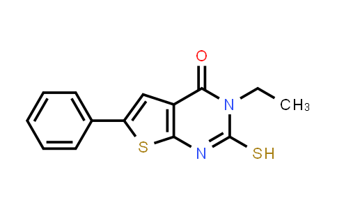 3-乙基-6-苯基-2-硫烷基-3h,4h-噻吩并[2,3-d]嘧啶-4-酮