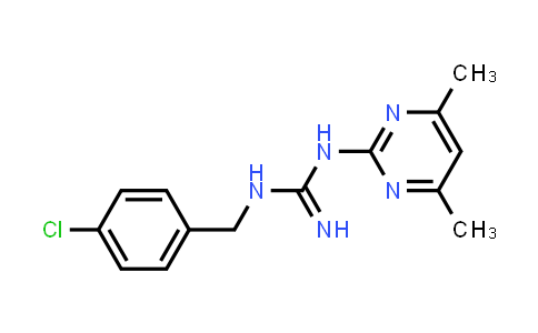 1-(4-Chlorobenzyl)-3-(4,6-dimethylpyrimidin-2-yl)guanidine