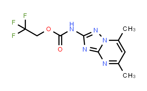 2,2,2-Trifluoroethyl n-{5,7-dimethyl-[1,2,4]triazolo[1,5-a]pyrimidin-2-yl}carbamate