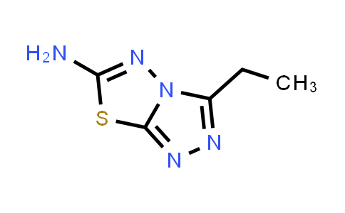 3-乙基-[1,2,4]三唑并[3,4-b][1,3,4]噻二唑-6-胺
