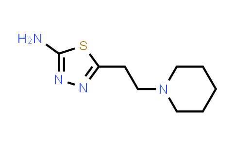5-(2-(Piperidin-1-yl)ethyl)-1,3,4-thiadiazol-2-amine