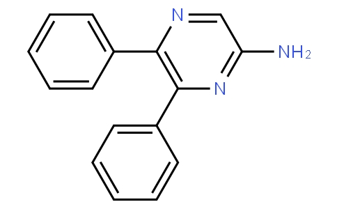 5,6-diphenylpyrazin-2-amine