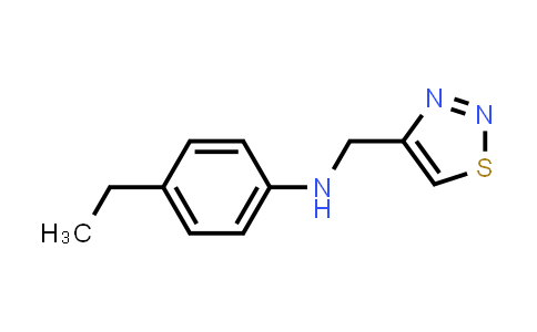n-((1,2,3-Thiadiazol-4-yl)methyl)-4-ethylaniline