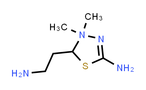 5-(2-氨基乙基)-4,4-二甲基-4,5-二氢-1,3,4λ4-噻二唑-2-胺