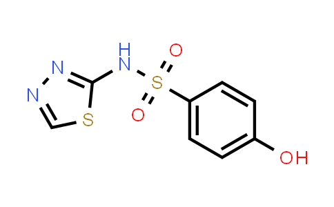4-Hydroxy-n-(1,3,4-thiadiazol-2-yl)benzene-1-sulfonamide