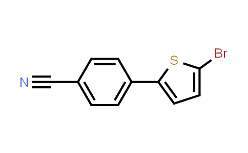 4-(5-Bromothiophen-2-yl)benzonitrile