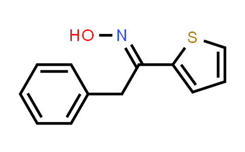 (E)-2-苯基-1-(噻吩-2-基)乙烷-1-酮 肟