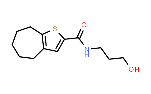 N-(3-羟丙基)-5,6,7,8-四氢-4H-环庚[b]噻吩-2-甲酰胺