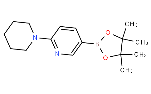 2-(piperidin-1-yl)-5-(4,4,5,5-tetramethyl-1,3,2-dioxaborolan-2-yl)pyridine