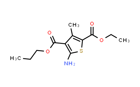 2-Ethyl 4-propyl 5-amino-3-methylthiophene-2,4-dicarboxylate
