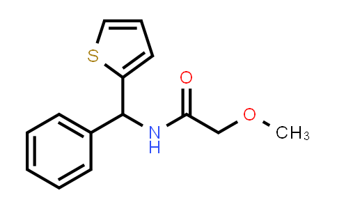 2-甲氧基-N-(苯基(噻吩-2-基)甲基)乙酰胺