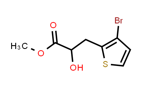 Methyl 3-(3-bromothiophen-2-yl)-2-hydroxypropanoate
