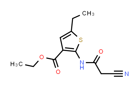 2-(2-氰基乙酰胺)-5-乙基噻吩-3-羧酸乙酯