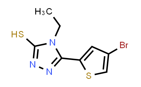 5-(4-Bromothiophen-2-yl)-4-ethyl-4h-1,2,4-triazole-3-thiol