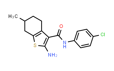 2-Amino-N-(4-chlorophenyl)-6-methyl-4,5,6,7-tetrahydrobenzo[b]thiophene-3-carboxamide