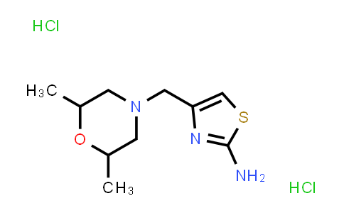 4-[(2,6-Dimethylmorpholin-4-yl)methyl]-1,3-thiazol-2-amine dihydrochloride