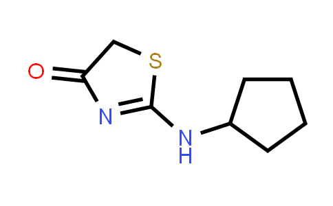 2-(Cyclopentylamino)-4,5-dihydro-1,3-thiazol-4-one