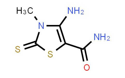 4-氨基-3-甲基-2-亞硫基-2,3-二氫-1,3-噻唑-5-甲酰胺