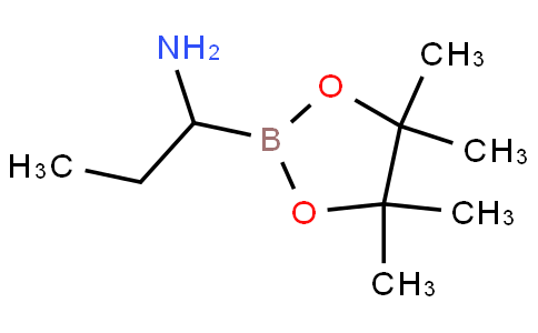1-(4,4,5,5-tetramethyl-1,3,2-dioxaborolan-2-yl)propan-1-amine