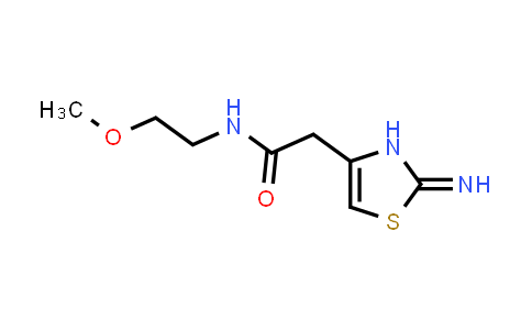 2-(2-亞胺-2,3-二氫噻唑-4-基)-N-(2-甲氧基乙基)乙酰胺