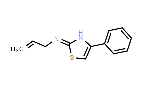 4-苯基-N-2-丙烯-1-基-2-噻唑胺