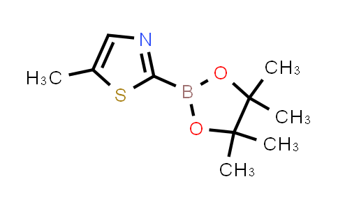 5-甲基-2-(4,4,5,5-四甲基-1,3,2-二氧杂硼戊烷-2-基)噻唑