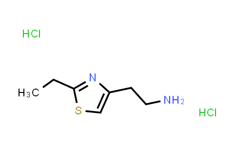 2-ethyl-4-Thiazoleethanamine hydrochloride (1:2)