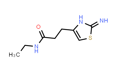 n-Ethyl-3-(2-imino-2,3-dihydrothiazol-4-yl)propanamide