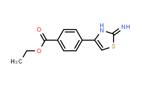 Ethyl 4-(2-imino-2,3-dihydrothiazol-4-yl)benzoate