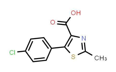 5-(4-氯苯基)-2-甲基-1,3-噻唑-4-羧酸