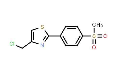 4-(氯甲基)-2-(4-甲磺酰基苯基)-1,3-噻唑