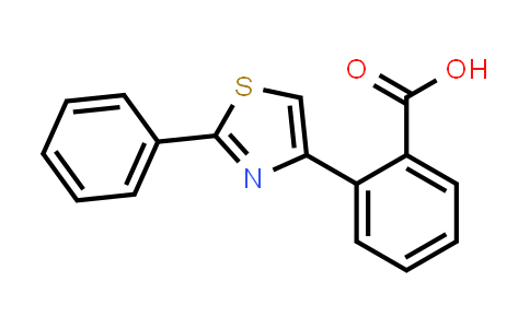 2-(2-Phenylthiazol-4-yl)benzoic acid
