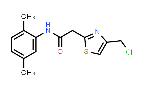 2-(4-(氯甲基)噻唑-2-基)-N-(2,5-二甲基苯基)乙酰胺