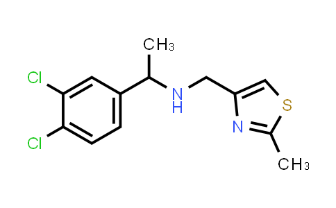 1-(3,4-Dichlorophenyl)-N-((2-methylthiazol-4-yl)methyl)ethan-1-amine