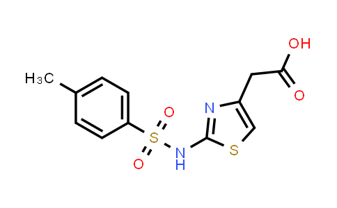 2-[2-(4-甲基苯磺酰胺)-1,3-噻唑-4-基]乙酸