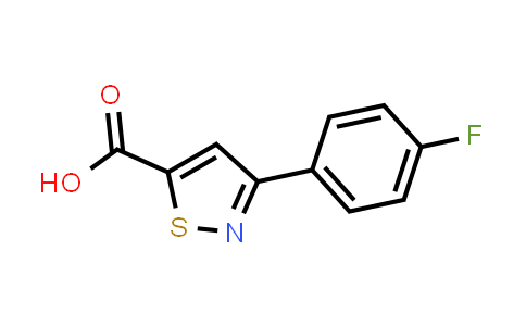 3-(4-Fluorophenyl)-1,2-thiazole-5-carboxylic acid
