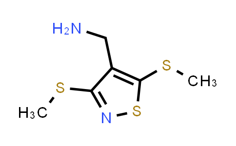 (3,5-Bis(methylthio)isothiazol-4-yl)methanamine